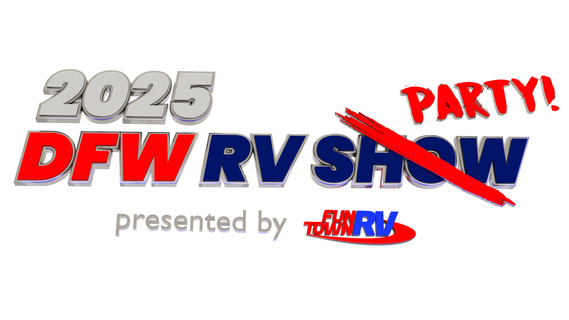 2025 DFW RV Party Logo